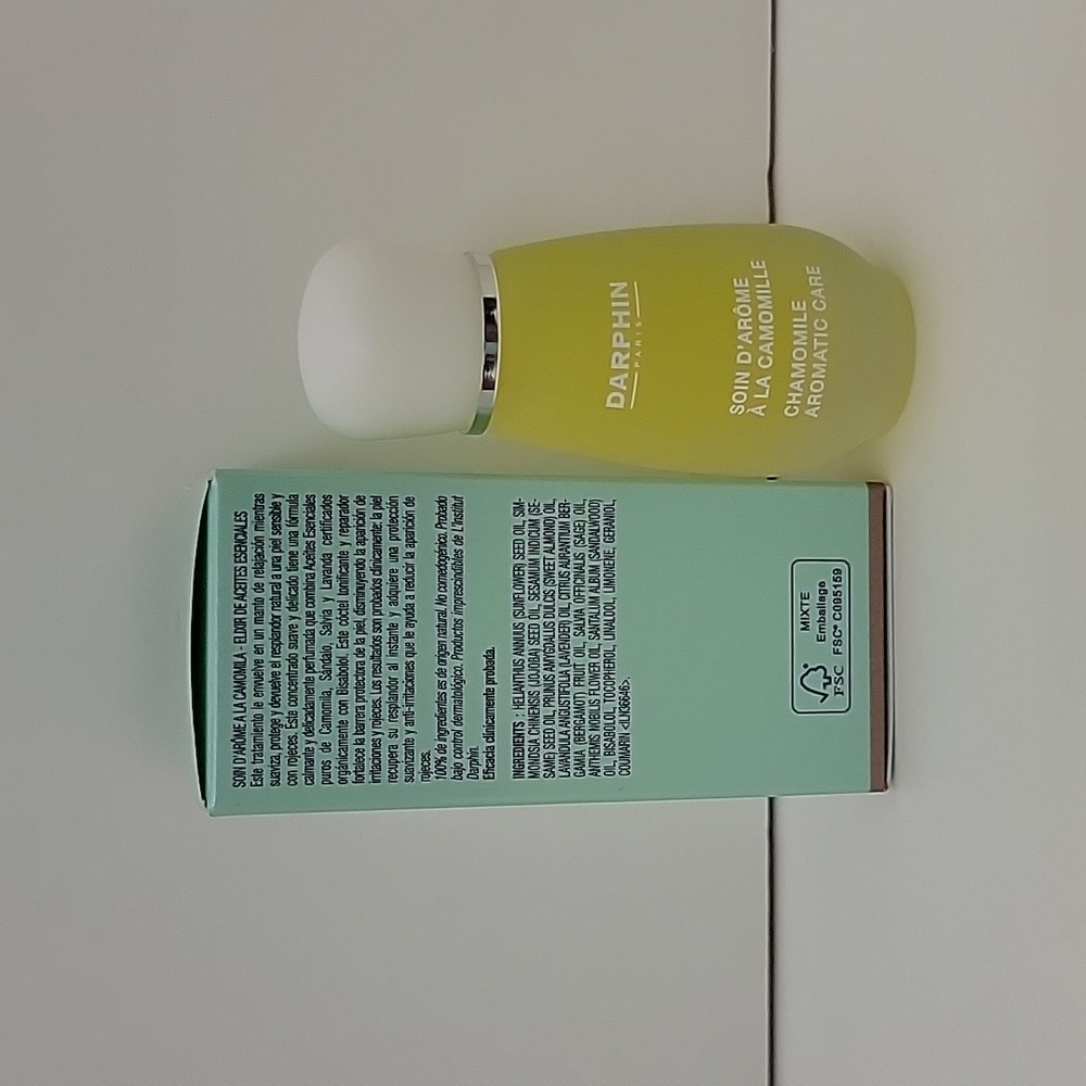 DARPHIN ESSENTIAL OIL ELIXIR CHAMOMILE AROMATIC CARE SOOTHING 0.5 FL OZ NIB - Picture 4 of 7